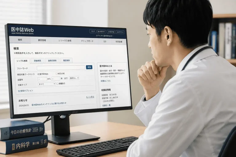 医中誌Webを個人で無料で使う方法｜転職・独立後も論文を読み続けるために