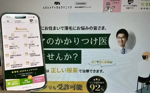 AGAメディカルクリニックのAGA治療